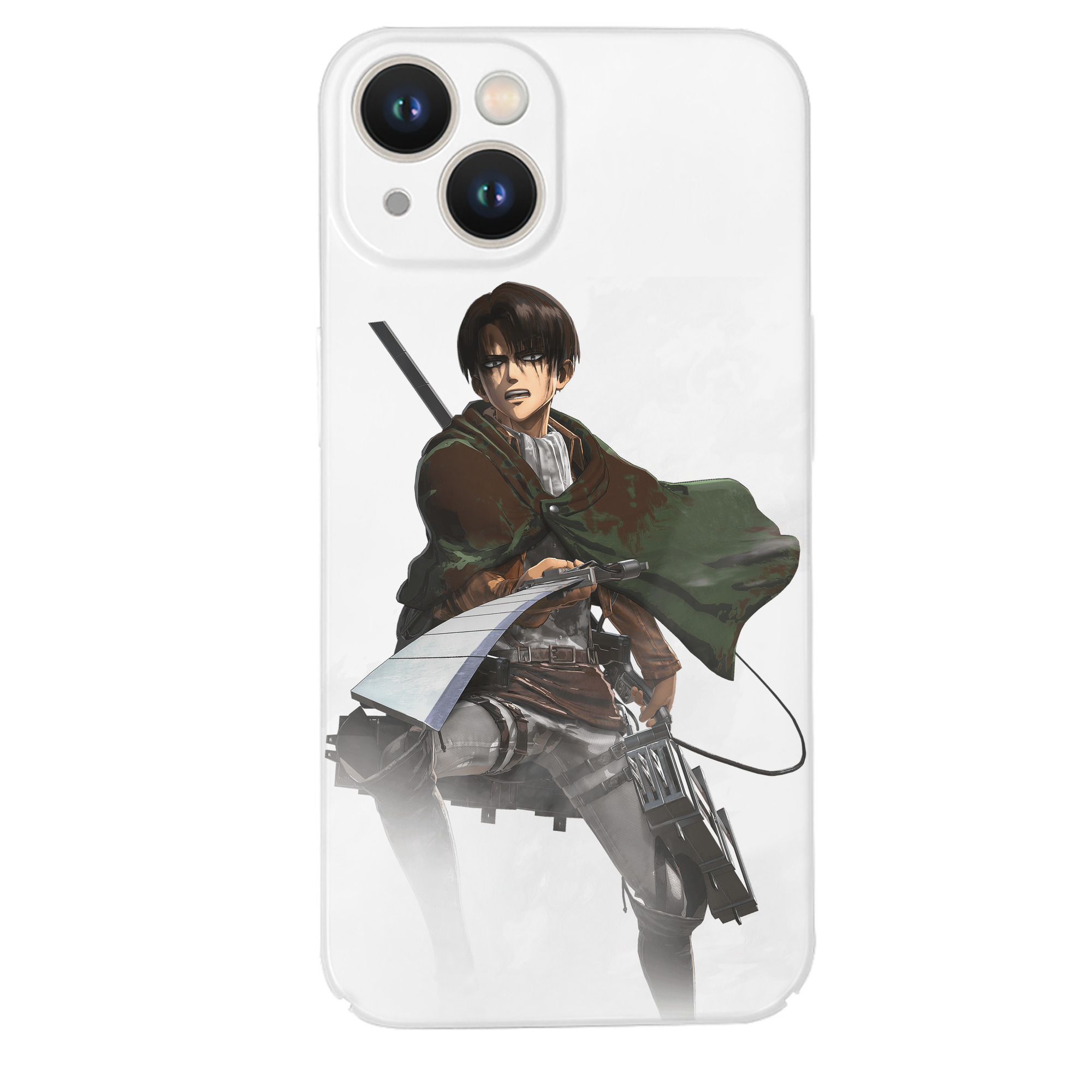 （画像用） 進撃の巨人 リヴァイ·アッカーマン Attack on Titan Levi Ackerman 【iPhone 14シリーズ対応】ハードケース